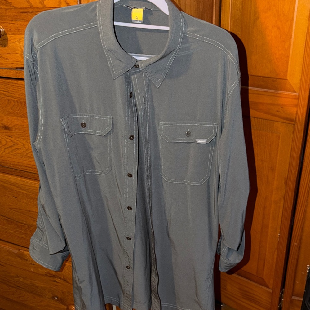 Eddie Bauer Men's Charcoal Shirt Jacket